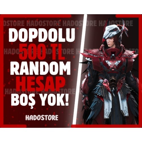  İNDİRİMDE ! DOPDOLU 500TL++ PUBG MOBİLE RANDOM HESAP