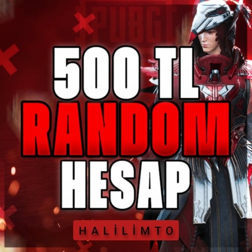  ++DESTANSI++500 TL PUBG MOBİLE RANDOM