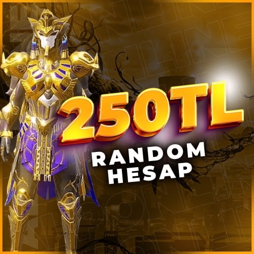  ⭐KALİTENİN DİBİ! 250TL PUBGM RANDOM HESAP