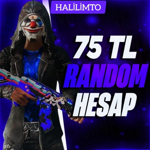  ÖZEL STOK 75 TL PUBG MOBİLE RANDOM