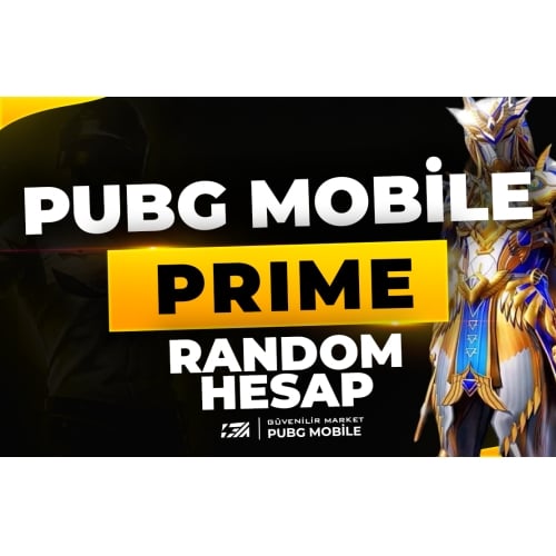  ⭐Prime PUBG Random Hesap⭐