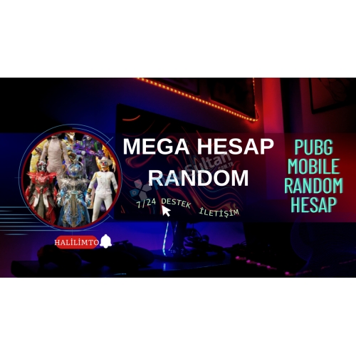  EFSANEVİ MEGA RANDOM GELDİ -PUBG MOBİLE RANDOM HESAP