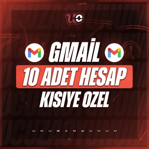  ⚡️ 10 ADET GMAİL TR ⭐ Kalite-Hız-Güven