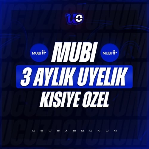  Kişiye Özel 3 Aylık Mubi Üyelik