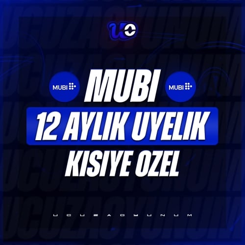  Kişiye Özel 12 Aylık Mubi Üyelik