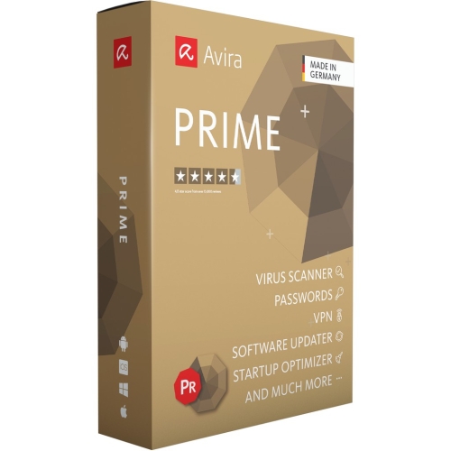  Avira Prime + Antivirüs + Phantom VPN PRO - 3 Aylık Kişisel Hesap